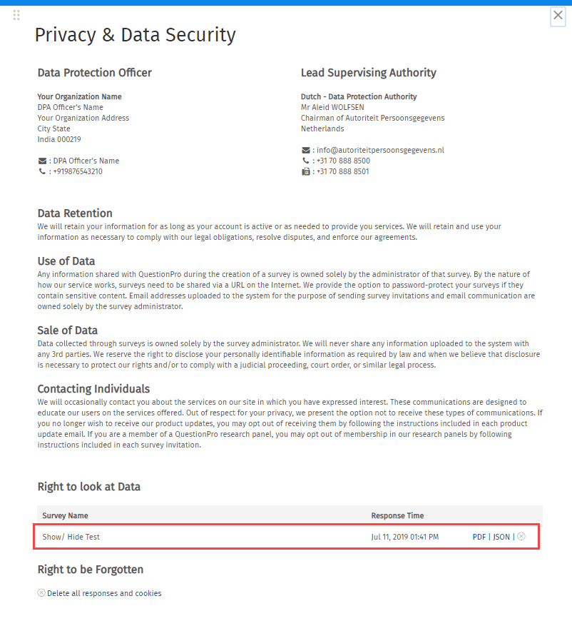 Survey Software Help Image